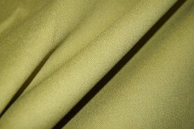 Broek stoffen - Katoen stof - Canvas - mosgroen - 4795-026