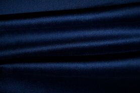 Beliebte Stoffe - Interieur en gordijnstof 340065 Velours ultrasoft donkerblauw
