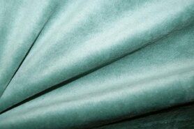 Velvet Stoffen - Nicky velours stof - oudgroen - 3081-122