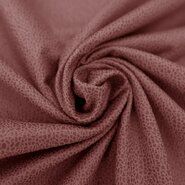 Leatherlook stoffen - Kunstleer stof - Unique leather - oudroze - 0541-534