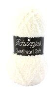 Brei- en haakgarens SWEETHEART SOFT - Sweetheart Soft 01 Snow White
