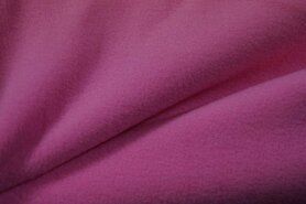 Plaid stoffen - Fleece stof - roze - 9111-012