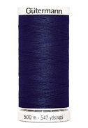 Donkerblauw - Gutermann naaigaren 310 donkerblauw 500 meter