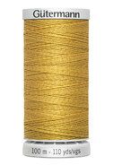 100 meter garen - Super Sterk Gütermann garen goudkleur 968