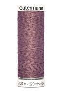Aubergine - Gütermann naaigaren licht aubergine 52
