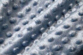 Deken stoffen - Polyester stof - Fur Niply - blauw - 3347-003