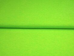 Grellgrün - Stenzo 18607-10 Trikotstoff uni neon melange grün