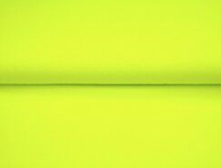 Gelbe Stoffe - Stenzo 18607-08 Jersey stoff uni neon melange gelb