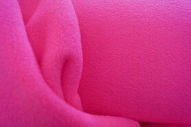Kussen stoffen - Fleece stof - neon - roze - 9113-017