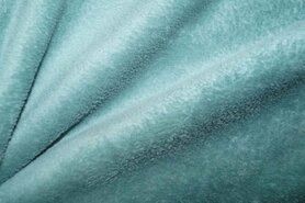 Badjas stoffen - Fleece stof - ultra soft - oudgroen - 5358-022