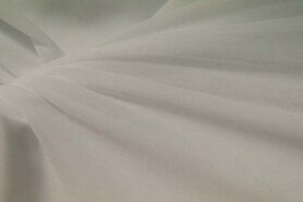 Ecru stoffen - Polyester stof - Mesh - ecru - 0695-020