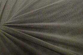 Laagjes kleding stoffen - Polyester stof - Mesh - taupe - 0695-215