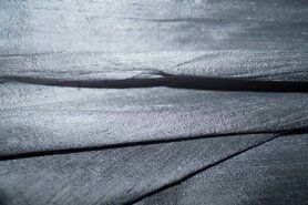 Gordijnstoffen per meter - Zijde stof - Dupion zijde - grijs