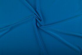  85% polyester,15% elastan stoffen - Lycra stof - turquoise - 0365-004