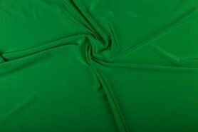  85% polyester,15% elastan stoffen - Lycra stof - grasgroen - 0365-025