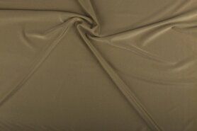  85% polyester,15% elastan stoffen - Lycra stof - licht - beige - 0365-052