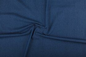 Jurk stoffen - Spijkerstof - Jeans soepel - blauw - 0500-003