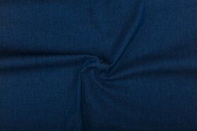 Jeans stoffen - Spijkerstof - Jeans soepel - blauw - 0600-006