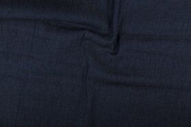 Jeans stoffen - Spijkerstof - Jeans soepel - donkerblauw - 0600-008