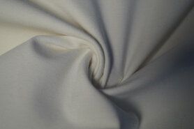 Stof op rol - Tricot stof - Organic Tricot uni - ecru - 10800-051