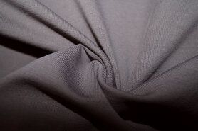 Taupe stoffen - Tricot stof - Organic French Terry - taupe - 10802-054