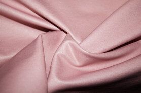 Leatherlook stoffen - Kunstleer stof - Foil Bianca rekbaar kunstleer - oudroze - 1005-113