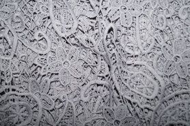 Schichtkleidung - KN18 0539-950 Spitze lacy Blumen Paisley grau