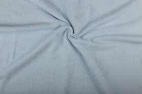 Handdoek stoffen - Badstof - dubbel gelust - lichtblauw - 2900-002