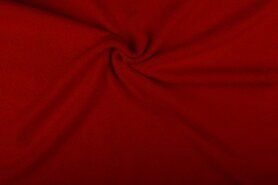 Handdoek stoffen - Badstof - dubbel gelust - rood - 2900-015