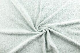 Handdoek stoffen - Badstof - dubbel gelust - licht oud-mintgroen - 2900-020