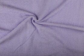 OEKO-TEX stoffen - Badstof - dubbel gelust - lila - 2900-043