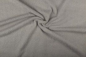 Handdoek stoffen - Badstof - dubbel gelust - lichtgrijs - 2900-061