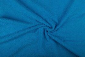 Handdoek stoffen - Badstof - dubbel gelust - turquoise - 2900-104
