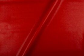 Gladde stoffen - Kunstleer stof - rood - 1268-015