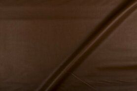 Leatherlook stoffen - Kunstleer stof - bruin - 1268-055