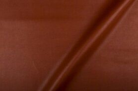 Leatherlook stoffen - Kunstleer stof - licht - kastanje - 1268-056