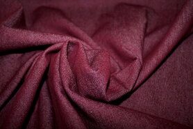 Spijkerstoffen - Spijkerstof - Jeans stretch - bordeaux - 3928-018