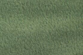 Oud groene stoffen - Fleece stof - oudgroen - 9111-022