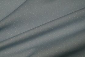 Lichtblauwe stoffen - Katoen stof - charming dots - lichtblauw - 5919-001