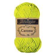 Haak- en breigaren - Catona 245 Green Yellow 50GR