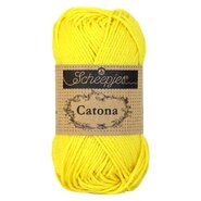 Brei- en haakgaren Scheepjes CATONA - Catona 280 Lemon 50GR