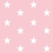 Sternmotiv - ByPoppy19 4954-012 Baumwolle stars rosa