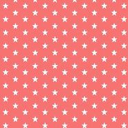 Sternmotiv - ByPoppy19 4955-024 Baumwolle little stars koralle
