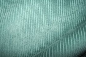 Groene stoffen - Ribcord stof - grof - oudgroen - 3044-021