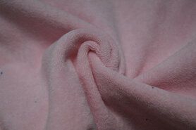 OEKO-TEX stoffen - Badstof - Rekbare badstof - babyroze - 11707-011