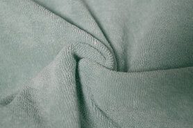 Badkleding stoffen - Badstof - Rekbare badstof - mint - 11707-021