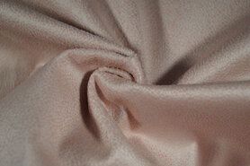 Polyester en elastan stoffen - Kunstleer stof - Unique leather licht - zalm - 0541-531