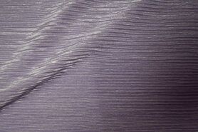 Lila stoffen - Polyester stof - Plisse-achtig - lila - 13953-815