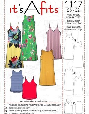-It's a fits 1117 Maxi jurken, jurkjes en tops - It's a fits 1117 Maxi jurken, jurkjes en tops