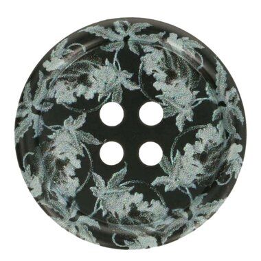 -Knoop bloemetjes 28 zwart (96234-28-000) - Knoop bloemetjes 28 zwart (96234-28-000)